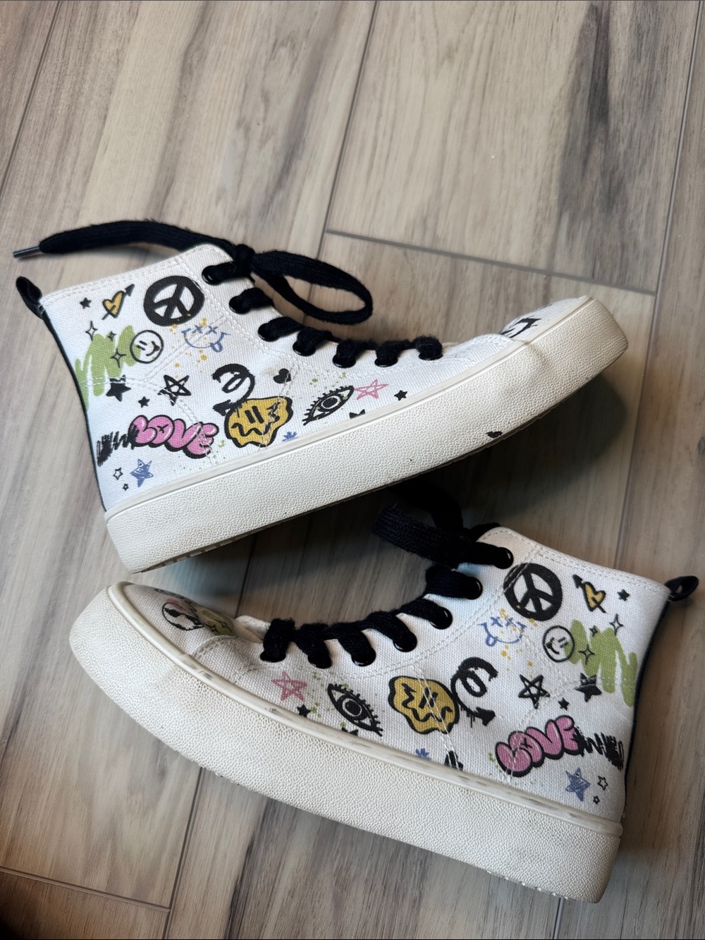 Art Class Graffiti High tops